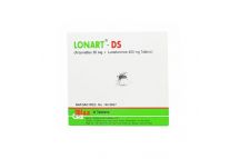 Greenlife Lonart-DS Artemether Lumefantrine Tabs.,80mg/480mg (x6)
