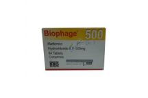 SKG Biophage Metformin Tabs.,500mg,7 x 12 Tabs.