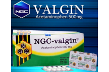 NGC Valgin Acetaminophen Tabs.,500mg (1Box)