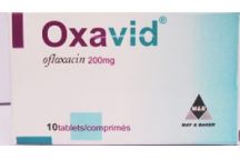 M&B Oxavid Ofloxacin Tabs., 200mg (X10)