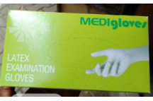 Mediglove Latex Examination Gloves.,(x1 pkt)