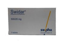 Swipha Swidar Tabs.,500 / 25mg,x3 Tab