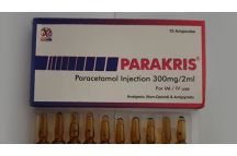 Krishat Parakris Paracetamol Inj., 2ml (x10 Amps)