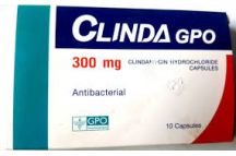 Clinda GPO (Clindamycin Hydrochloride) Caps., 300mg