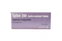 Epillim Sodium Valproate Tabs., 200mg