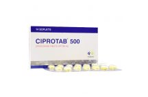 Fidson Ciprotab Ciprofloxacin Tabs., 500mg, x14 Tabs.
