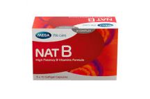 NAT B Vitamin B High Potency Caps. 3x10 Caps