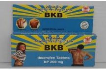 BKB Ibruprofen Tabs.,200mg  (1x20)