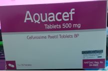 Avin Pharma Aquacef Cefuroxime Tabs.,500mg,x10 Tab