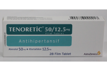 Tenoretic (Atenolol + Chloratidone) Tabs., 50mg/12.5mg X28