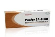 Mega-Pharma Panfor SR Tabs., 1000mg(X100 Tabs)