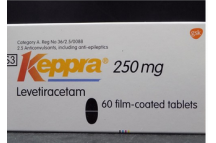 GSK Keppra Levetiracetam.,250mg,1x 60 Tabs.
