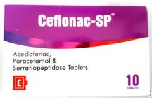 Geneith Pharma Ceflonac - Sp Tabs.100mg,1 x 10 Tab.
