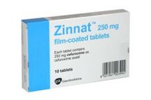 GSK Zinnat Cefuroxime Tabs.,250mg,1 x 10