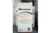 Micro Labs Micromox (Moxifloxacin) Eye Drops., 5ml