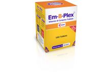 Emzor Em-B-Plex Vitamin B. Complex Tabs.1×100 Tabs.