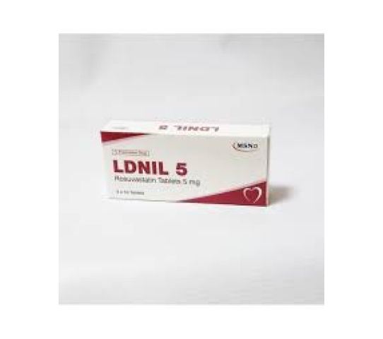 MSN Ldnil-5 (Rosuvastatin) Tabs.,5mg,x30 | Rxalldelivered.com