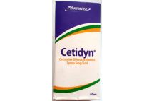 Cetidyn Cetirizine Syr.,5mg/5ml