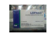 Lofnac Suppository, 100mg (2X5)
