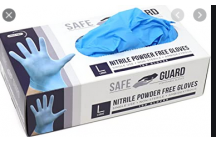 Unigloves Nitrile Disposable Gloves (x100)