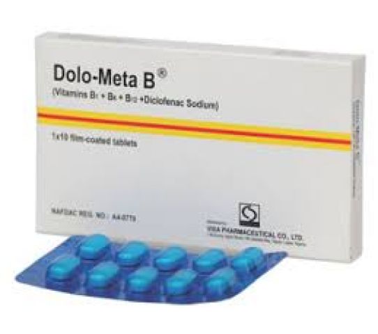 Vixa Dolo Meta B Tabs., 200mg (x10 Tabs) | Rxalldelivered.com