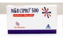 M$B Ciprofloxacin 500mg Cap., x10