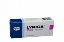 Pfizer Lyrica Caps., 25mg( x28 Tabs)