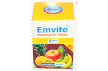 Emzor Emvite Multivitamin Tabs. (x100)