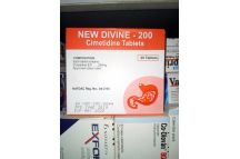 New Divine Cimetidine Tabs., 200mg (x 30)