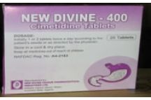 New Divine Cimetidine Tabs., 400mg.