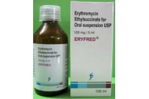 Erythroval Erythromycin Susp 125mg 100ml