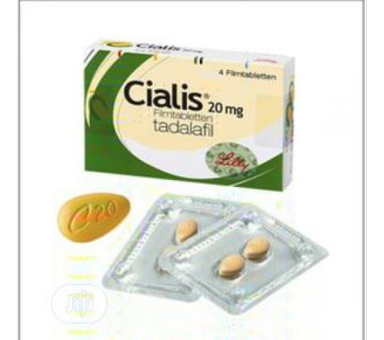 Cialis 20mg Tablet x4