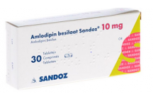 Sandoz Amlodipine Tabs., 10mg.