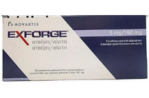 Exforge(Amplodipine) Tabs., 5mg/160mg x28