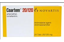 Novartis Pharma Coartem (Artemether Lumefantrine) Tabs., 20mg/120mg (x24)