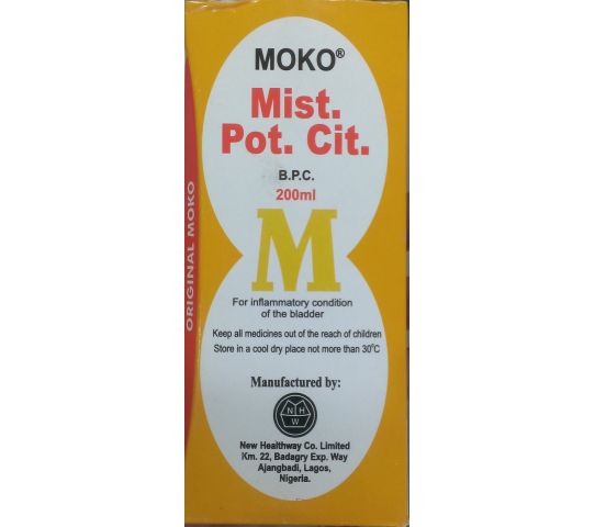 New Healthway Moko Mist Pot Cit., 200ml (x1) | Rxalldelivered.com