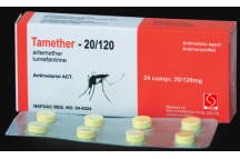 Vixa Pharma Tamether Artemether Tab.,20mg / 120mg,1 x 24