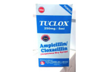 Tuyil Tuclox (Ampicillin /Cloxacillin) Dry Syr.,250mg/5ml (100ml)