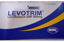 Nemel Levofloxacin Tabs., 500mg (x10Tabs)