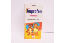 Afrab Chem Ibuprofen Syr. Ibuprofen 100mg/5ml, 1x100ml Syr.