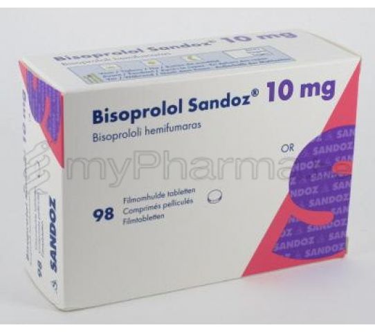 Sandoz Bisoprolol Tabs., 10mg x28 | Rxalldelivered.com