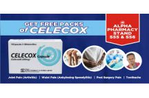 Alpha Celecox Celecoxib Cap., 200mg (x30)