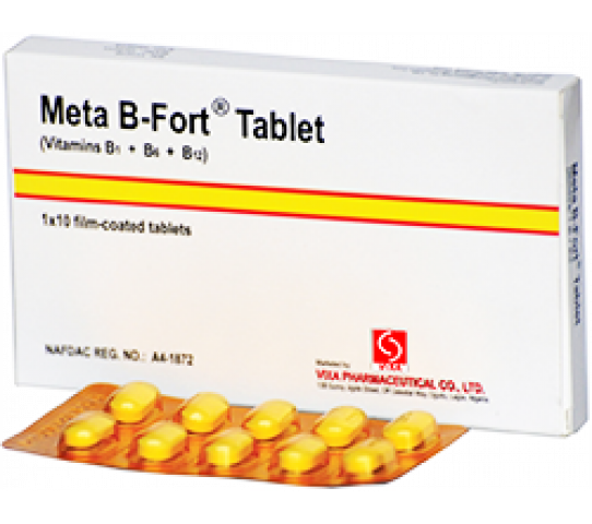 Meta B Fort Tabs., 1x10 | Rxalldelivered.com