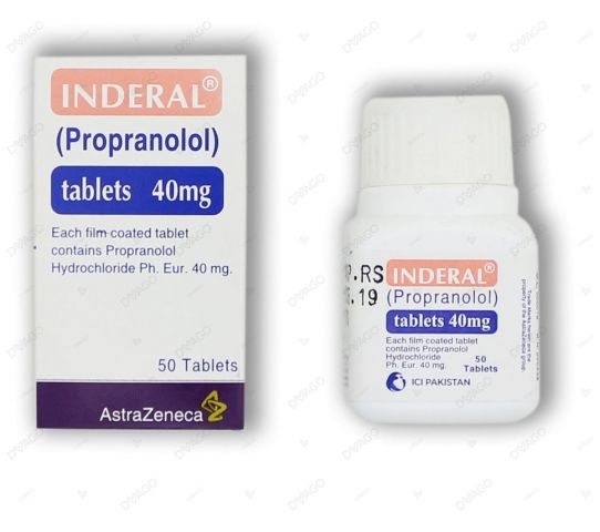 inderal tabletas 40mg x 50