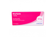 Crescent Warfarin Tabs., 5mg( x28 Tabs)