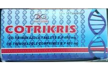 Krishat Cotrikris(Co-trimoxazole) Tabs., 480mg (10x10 Tabs)
