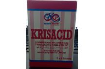 Krishat Pharma Krisacid Gelusil Tabs., 12x8