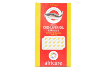 UAL Africure Cod Liver Oil Caps., 1000mg (2 x15 Caps)