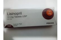 Pocco Lisinopril Tabs.,10mg (x28 Tabs)