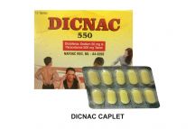 Elbe Dicnac Diclofenac & Paracetamol Tabs.,550mg (10 Tabs)